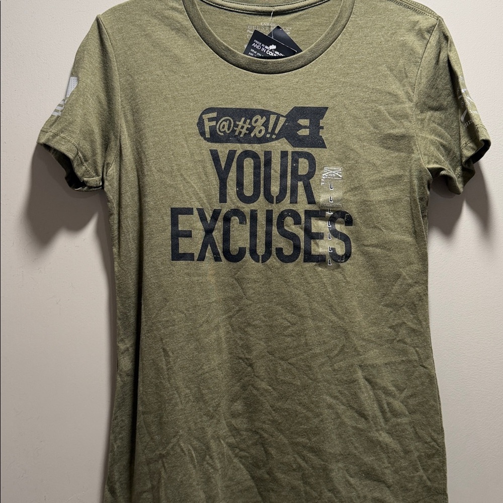Grunt Style Military Green Training Tee